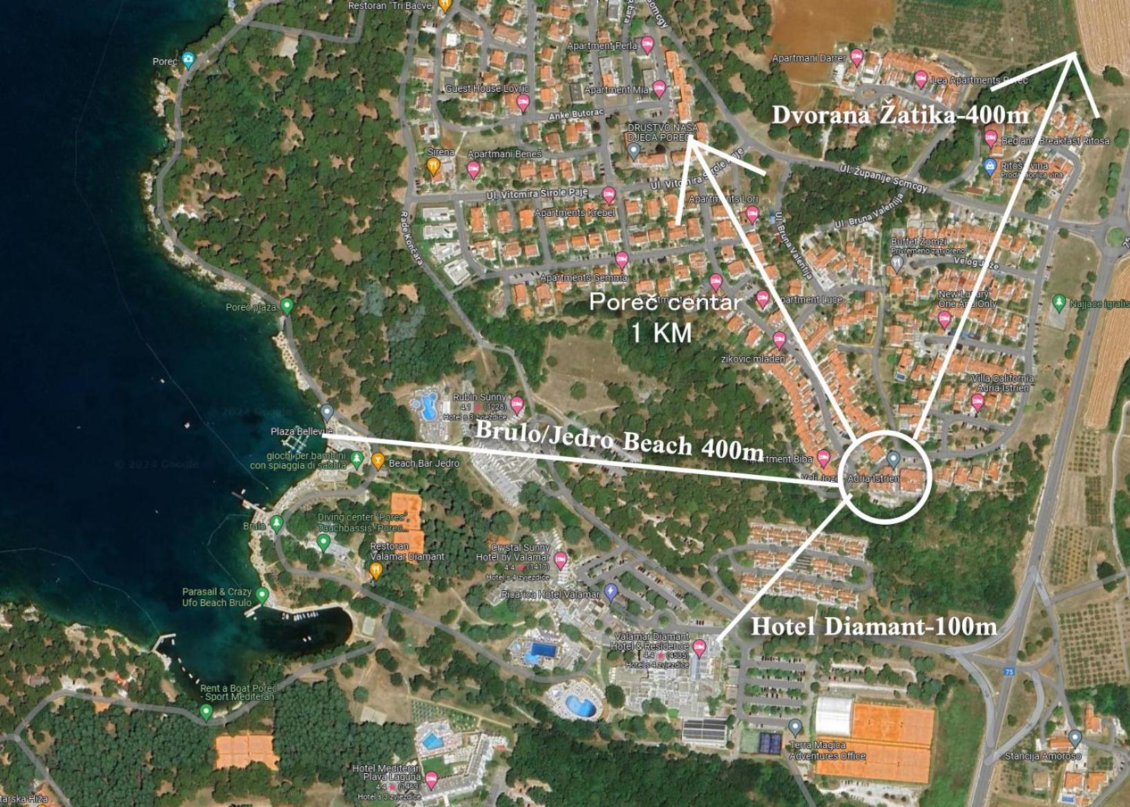 Premium Suite Kala Sea View Porec Bagian luar foto